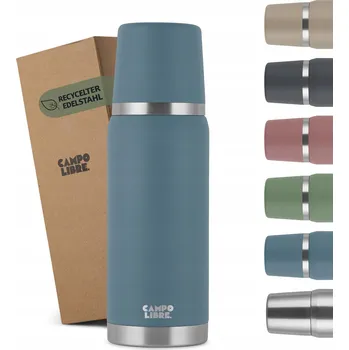 Termoska CAMPO LIBRE Termoska Ocelový 750ml S Hrnkem Na Horké Nápoje
