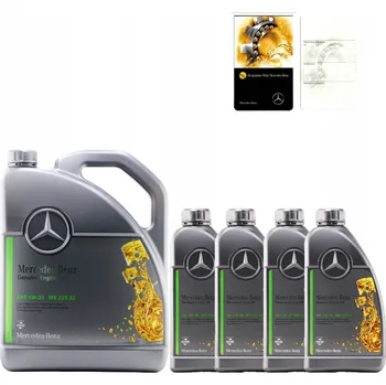 Motorový olej OLEJ 5V30 9 L MERCEDES MB 229.52 5W-30 MERCEDES OE