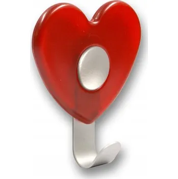 Nábytkové kování Nábytkový věšák SIRO 2052-SN10PB21A105 červený