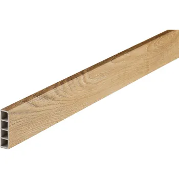 Egibi Lišta podlahová SPC Canadian design, vinylová tvrzená, Victoria, 50x2400mm