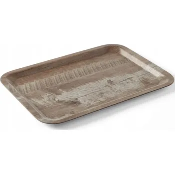 Hendi 508923 servírovací tác s potiskem tmavý DUB 240x350