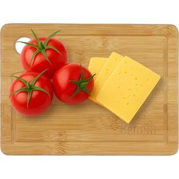 Kuchyňské prkénko BERRETTI Bambusové kuchyňské prkénko na krájení 28x21x1,8 cm