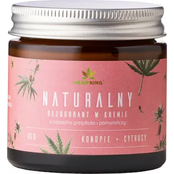 Hemp King Krémový deodorant grapefruit + pomeranč 65 g