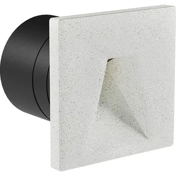 Venkovní osvětlení Redo Venkovní LED svítidlo do stěny BAST trapese 2,5W, 10x10 cm, IP65 Barva: slonovinová, Barva světla: 2700K