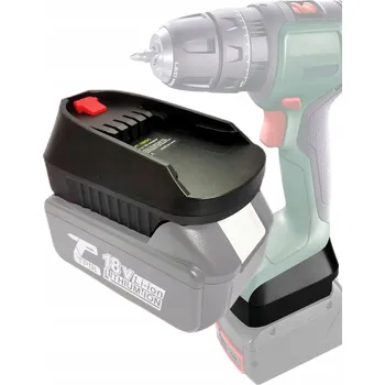 Vrták ADAPTÉR PŘEVODNÍK BATERIE PŘECHODKA MAKITA 18V NA NÁŘADÍ BOSCH