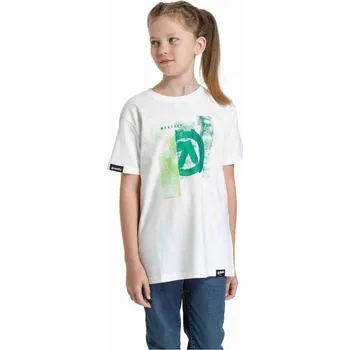 Chlapecké tričko Dětské tričko Meatfly Artee 2025 White 146