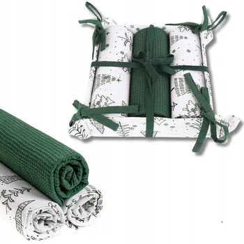 Utěrka Kuchyňské utěrky v košíku Vánoční sada Utěrky DÁREK MORAJ 40x70