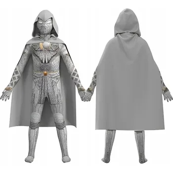 Karnevalový kostým KOSTÝM MOON KNIGHT PRO DĚTI SUPERHRDINA KOSTÝM NA KARNEVAL 110 CM