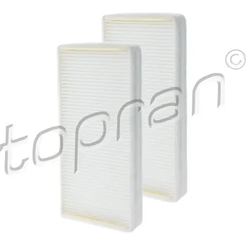 Kabinový filtr Sada filtrů, vzduch vnitřní TOPRAN 400 208