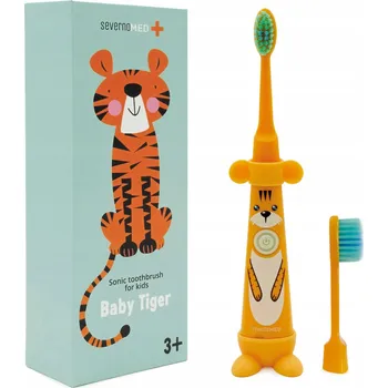 Elektrický zubní kartáček Sonický kartáček elektrický zubní kartáček pro děti 3-12 let + 2 hlavice