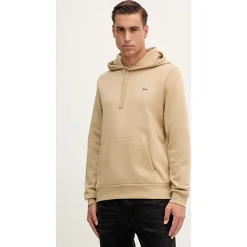 Dámská móda Bavlněná mikina Lacoste SH9839 béžová 80X, vel. S