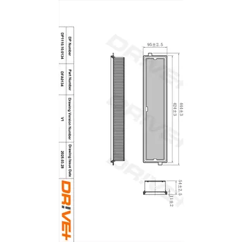 Vzduchový filtr Vzduchový filtr Dr!ve+ DP1110.10.0134