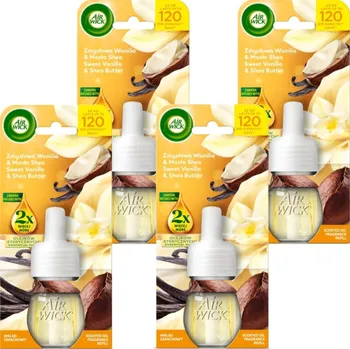 Osvěžovač vzduchu Air Wick Náhradní Náplň Vůně Smyslná Vanilka & Bambucké Máslo 19 ml x4