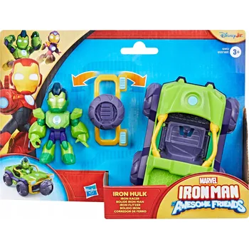 Figurka MARVEL Iron Man a přátelé Figurka Iron Hulk s vozidlem pro děti