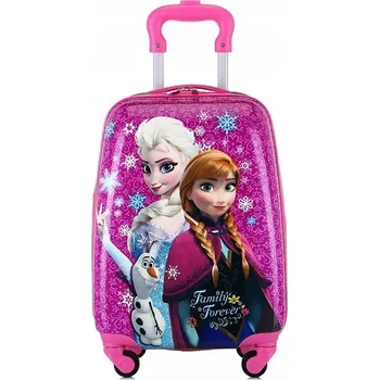 Dětský kufr Disney, vícebarevný, 31 l s teleskopickou rukojetí