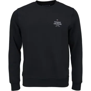 Pánská mikina Pánská mikina Tommy Hilfiger STACK SWEATSHIRT S Černá, Bílá
