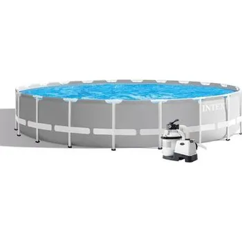 Bazén INTEX Prism Frame 6,1 x 1,32m písková filtrace 6m3/hod