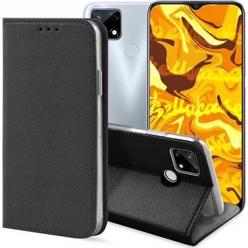 Pouzdro na mobilní telefon Flipové pouzdro Hello Case pro realme 7i, černé