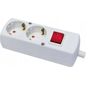 Elektrická zásuvka Přenosná podlahová Elektrická Zásuvka Jonex bílá