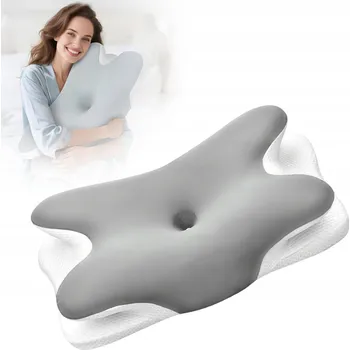 Polštář Ortopedický Polštář Pro spaní NA ZÁDECH BŘICHEM NA BOKU Pěna 60x34x13cm