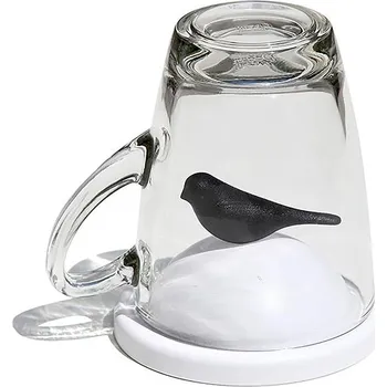 Qualy šálek s víčkem 10300.WH.BK černá 99X