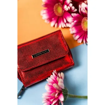 Peněženka Lorenti dámská peněženka z pravé kůže červená