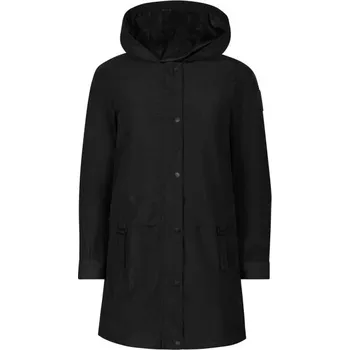 Dámský kabát s kapucí NAX ARESA XXL Černá