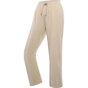 Dámské kalhoty Dámské teplákové kalhoty NAX LACERA L Béžová