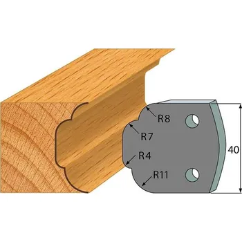 Fréza "IGM profil 023 - pár omezovačů 40x4mm SP"