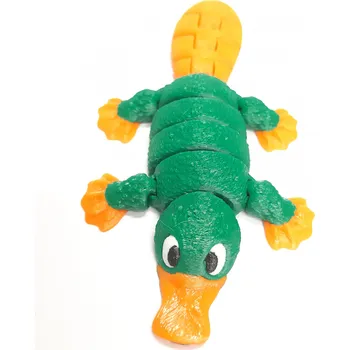 Figurka Ptakopysk malý petG Barva: zeleno-žlutá, Velikost: Malý 10-15g