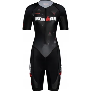Dámský overall Dámský triatlonový kombinéza Quest IRONMAN černá M