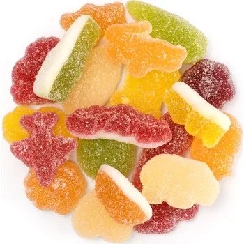 Čokoláda NUTSMAN Kyselý mix želatinových cukrovinek Množství: 500 g