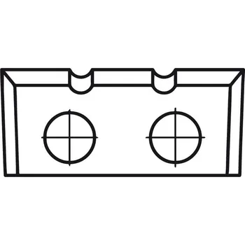 Příslušenství k nářadí "IGM Žiletka - 22,8x7x1,5 dvě drážky"