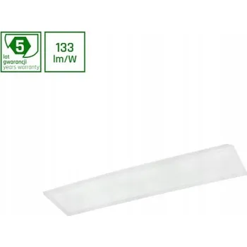 LED osvětlení ALGINE PANEL PODSVÍCENÍ 40W NW 230V 120st IP20 300x1200x32 BÍLÝ 5 let záruka.
