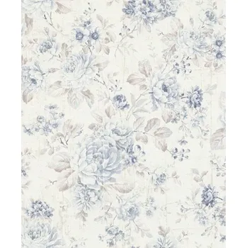 Tapeta TAPETA DECOUPAGE KVĚTINA STARÁ OMÍTKA TAPETY NA ZEĎ