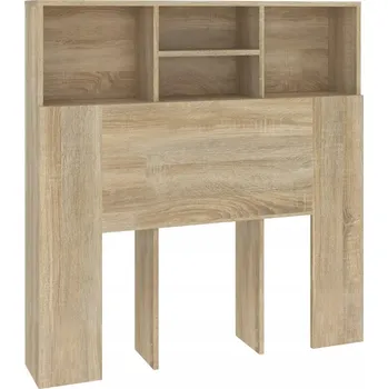 Čelo s policemi dub sonoma 100x19x103,5 cm