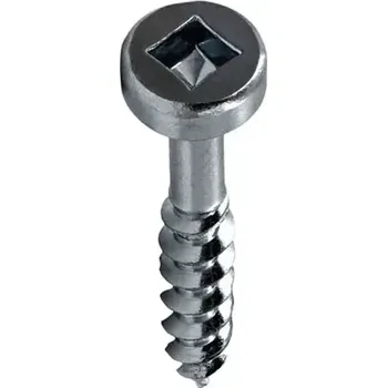 "IGM Pocket Hole Vruty - 4x25mm, hrubý závit, válcová hlava, 500 ks"