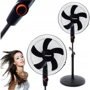 Domácí ventilátor Přenosný ventilátor Kaspar wentylator stojący wiatrak stojący 40 mm