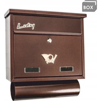 Železářství Poštovní schránka Maan hnědá