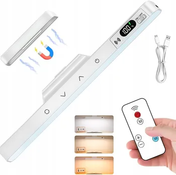 Nástěnné svítidlo BEZDRÁTOVÉ LED OSVĚTLENÍ nástěnné MAGNETICKÉ SVÍTIDLO 2000mAh USB-C