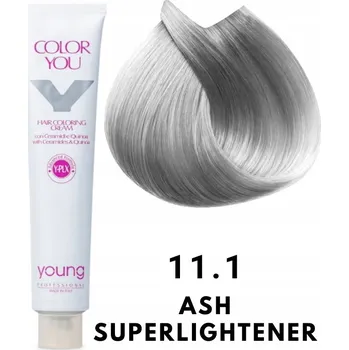 Barva na vlasy Young barva na vlasy 11.1 (rozjasňující, studená) 100 ml