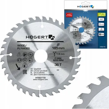 Pilový kotouč Řezný kotouč Hoegert Technik HT6D776 165x30 mm