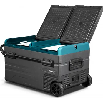 Autochladnička VITRIFRIGO VFD75 12/24V + 230V, 71 L, dva chlazené prostory