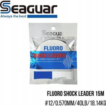 Fluorocarbonový návazec Seaguar Fluoro Shock Leader 15m #12/0.570mm/40lb/18.14kg