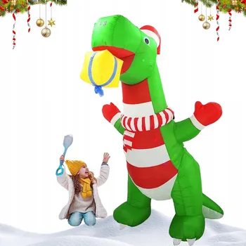 Vánoční dekorace Nafukovací vánoční dekorace Xmas - sváteční nafukovací ozdoby ve stylu