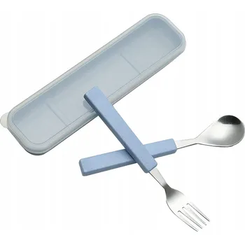 Příbor VANRA Sada Příborů pro Děti 18/10 Nerezová Ocel Modrá