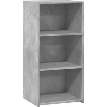 Komoda Skříňka komoda 45 x 41 x 93 cm, šedá betonu, dřevěný materiál