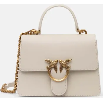 Kabelka Kožená kabelka Pinko 100071.A0F1 béžová 01X, vel. ONE SIZE