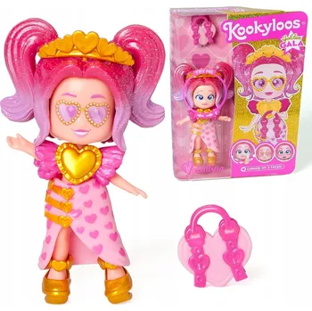 Figurka KOOKYLOOS SADA GOLDEN GALA SBĚRATELSKÁ FIGURKA VALENTINA + DOPLNĚK