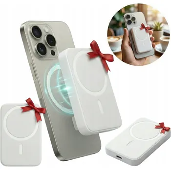 Powerbanka Bezdrátová Powerbanka 10000mAh pro iPhone Pouzdro Magnetické MagSafe